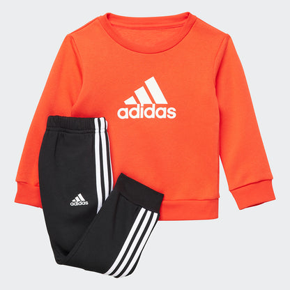 Adidas Baby Jogginganzug rot schwarz