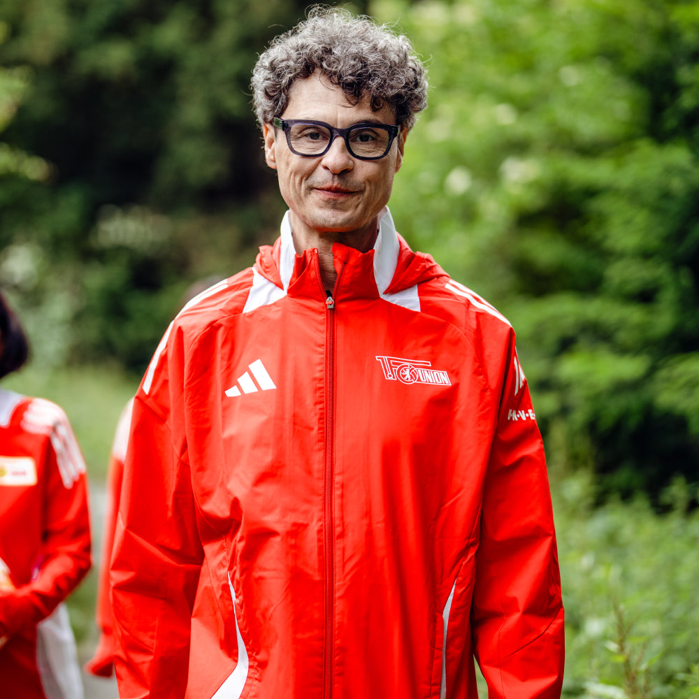 Adidas all-weather jacket - red Team 24/25