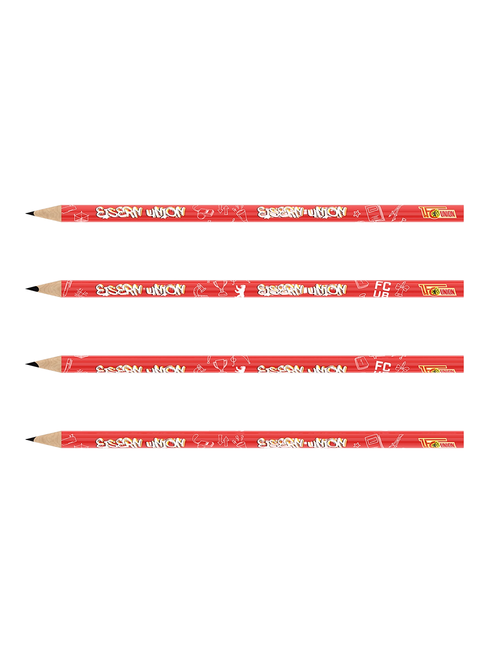 Bleistift 4er Set - Eisern Union