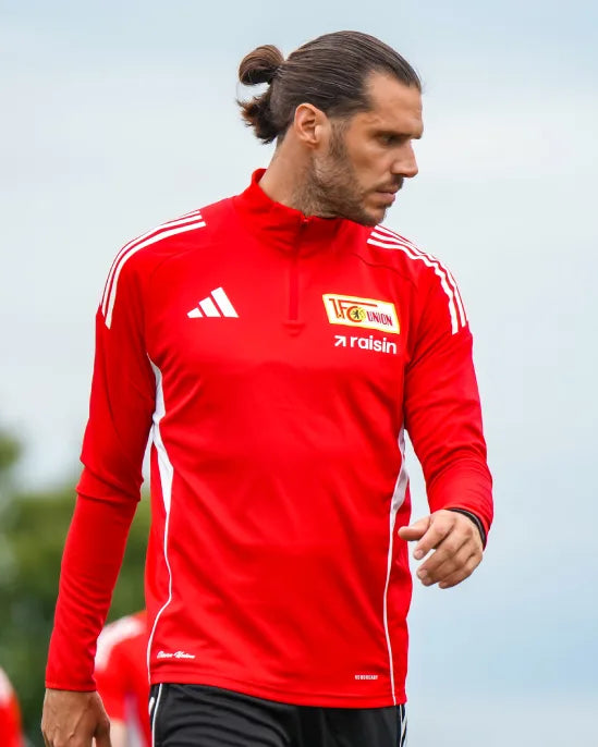 adidas Langarmshirt rot - Team 25/26