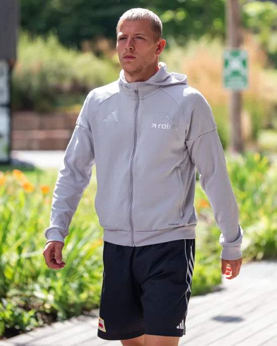 adidas grey going-out jacket - Team 25/26